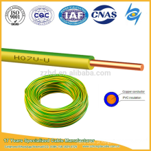 thw thhn AWG cabo pvc isolado 1.5mm2 fio de cobre elétrico